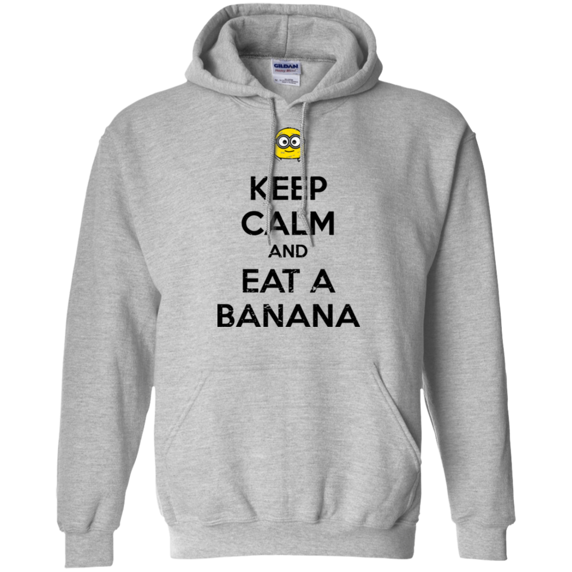 Keep Calm Banana Pullover Hoodie