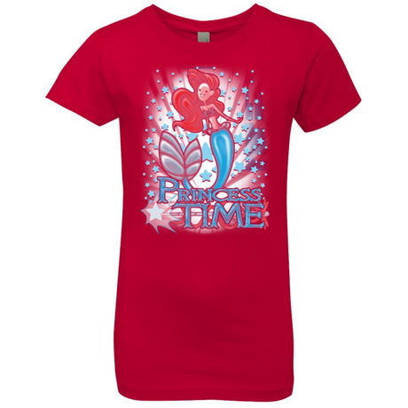 Princess Time Ariel Girls Premium T-Shirt