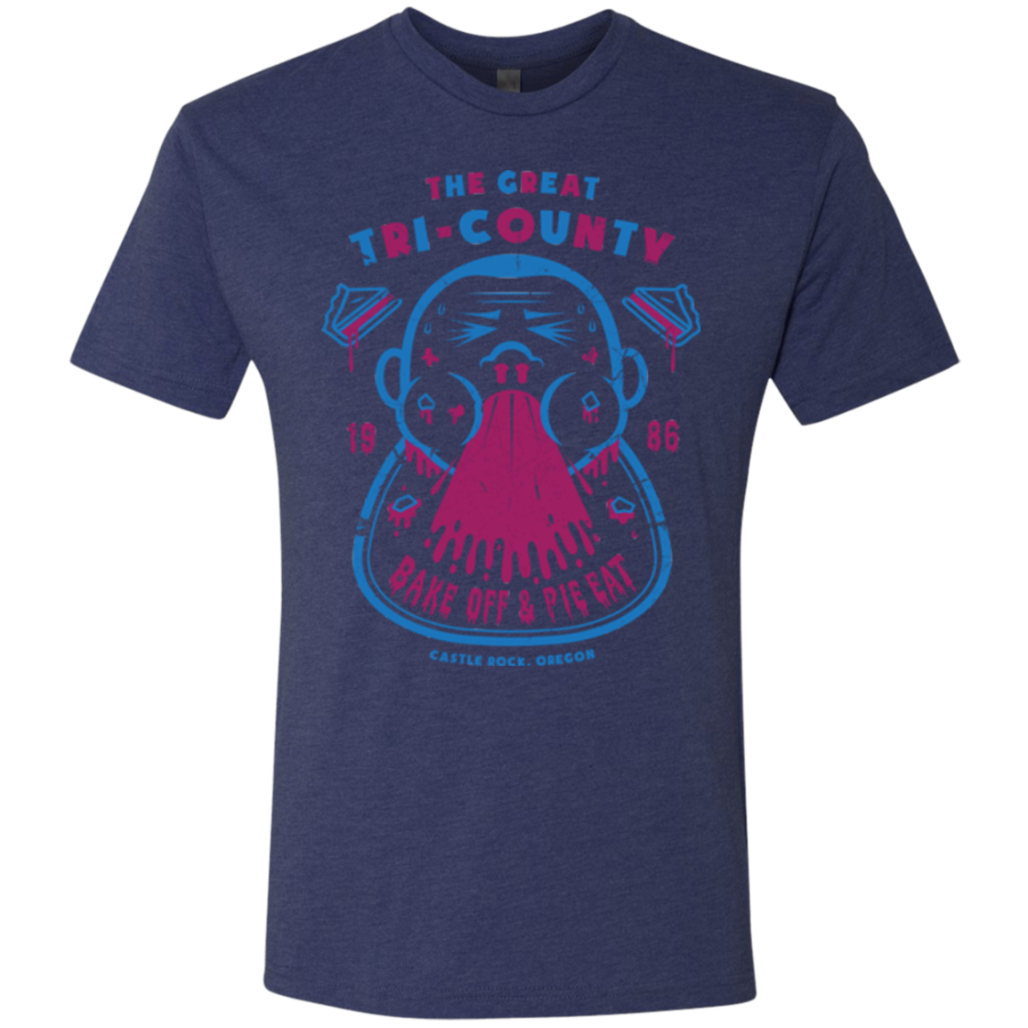 Tri County Pie Eating Men's Triblend T-Shirt