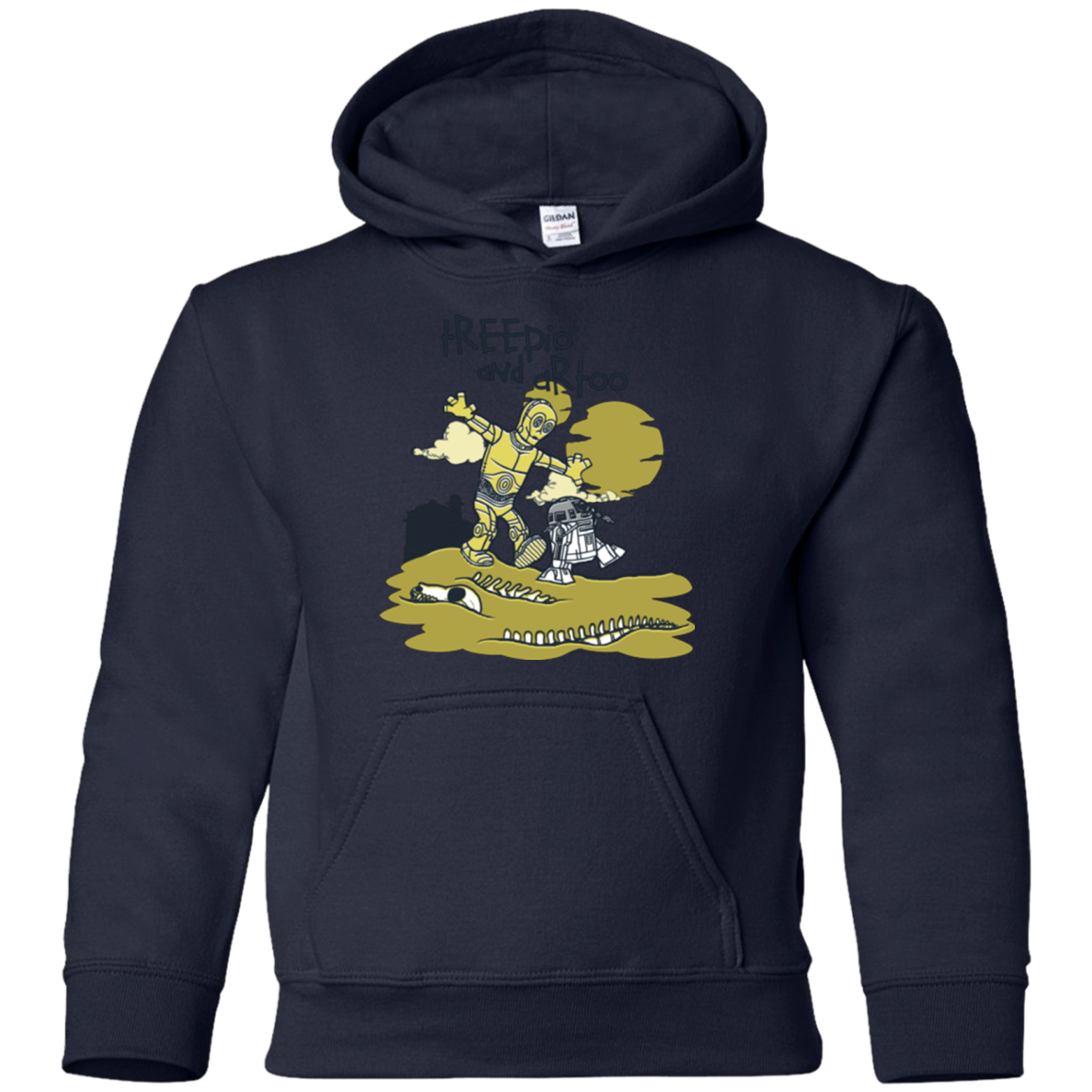 Treepio and Artoo Youth Hoodie