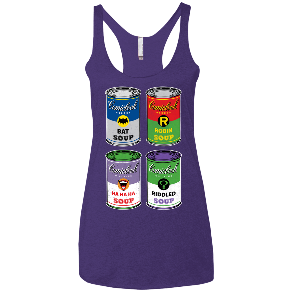 Arkham Soup Women's Triblend Racerback Tank