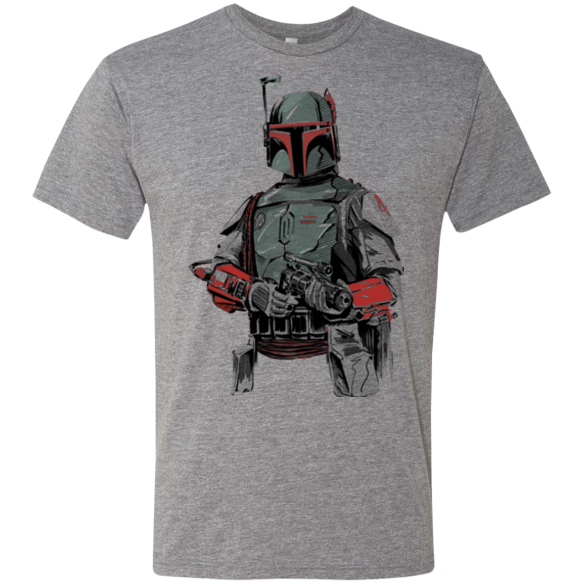 Mandalorian Bounty Hunter Men's Triblend T-Shirt