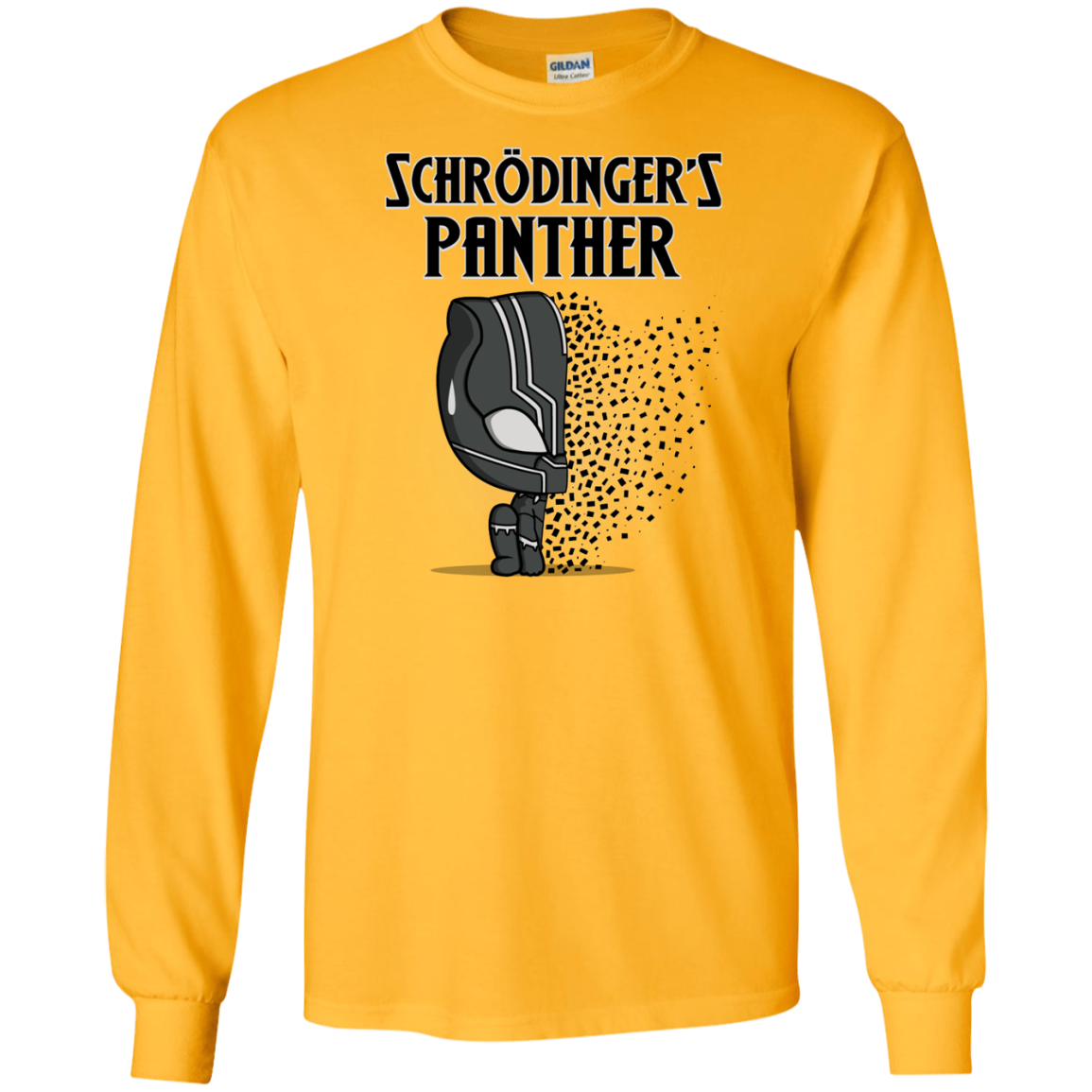 Schrodingers Panther Men's Long Sleeve T-Shirt