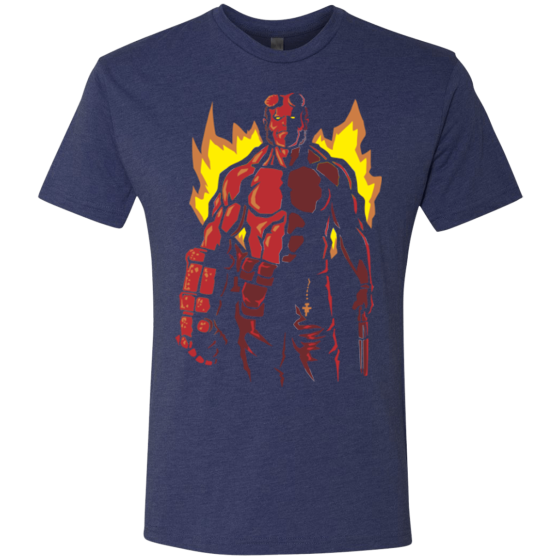 Red Hero Men's Triblend T-Shirt