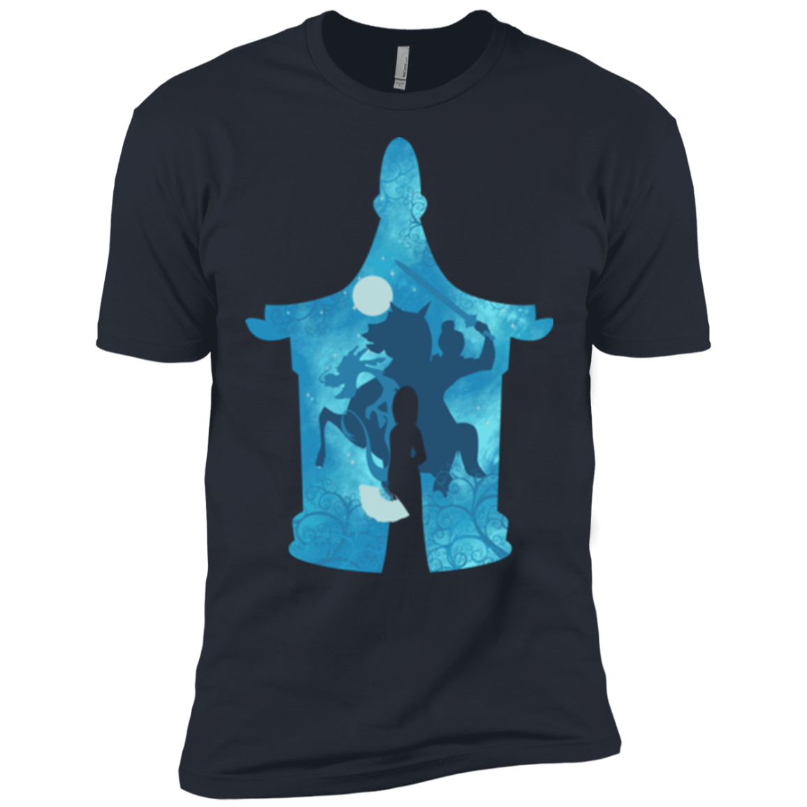 Chinese Portrait Men's Premium T-Shirt