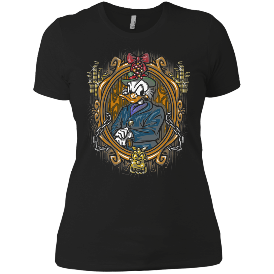 Mickeys Christmas Carol Scrooge Women's Premium T-Shirt