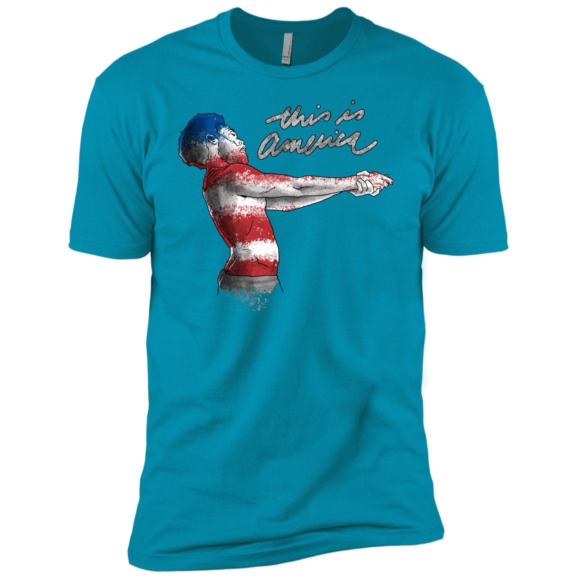 America Boys Premium T-Shirt