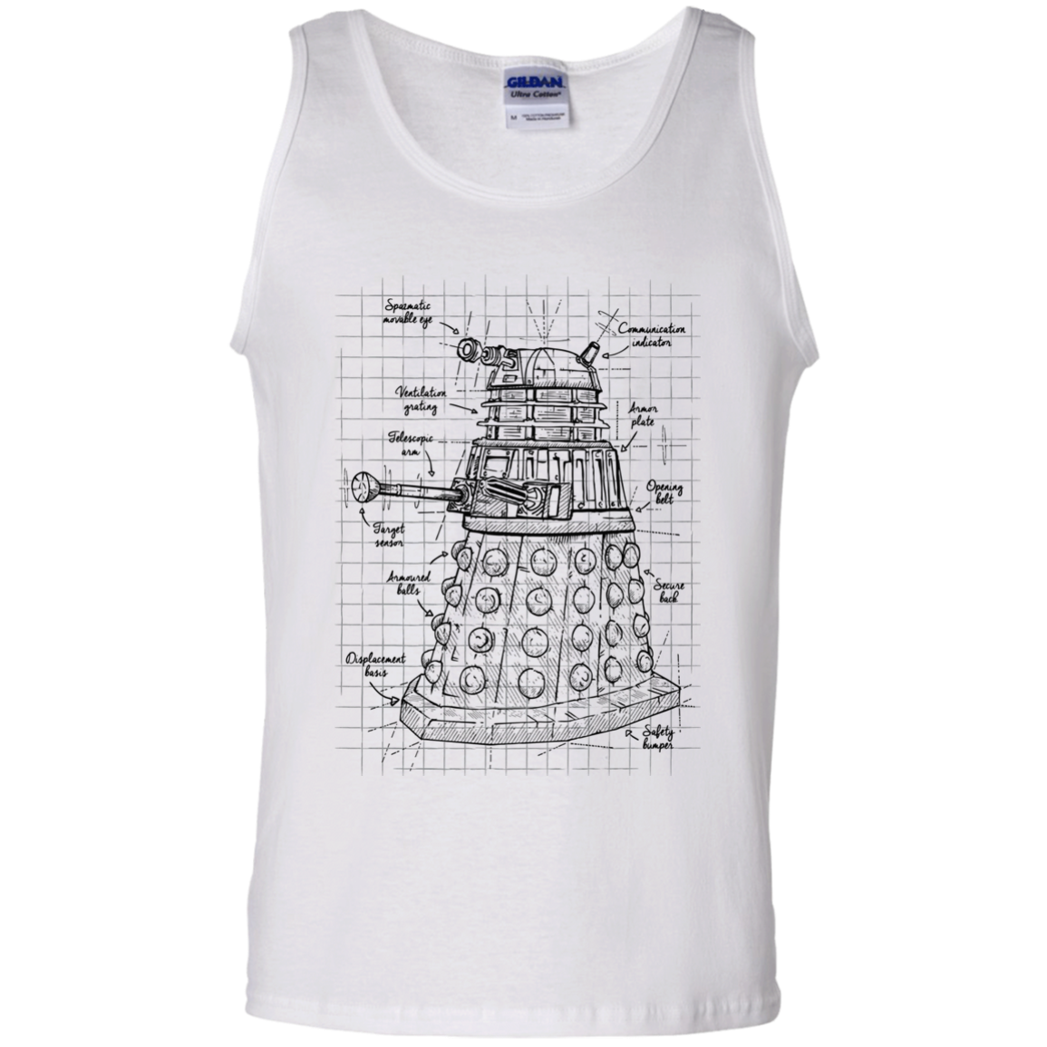 Dalek Plan Men's Tank Top