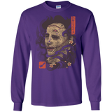 Oni Leather Mask Men's Long Sleeve T-Shirt