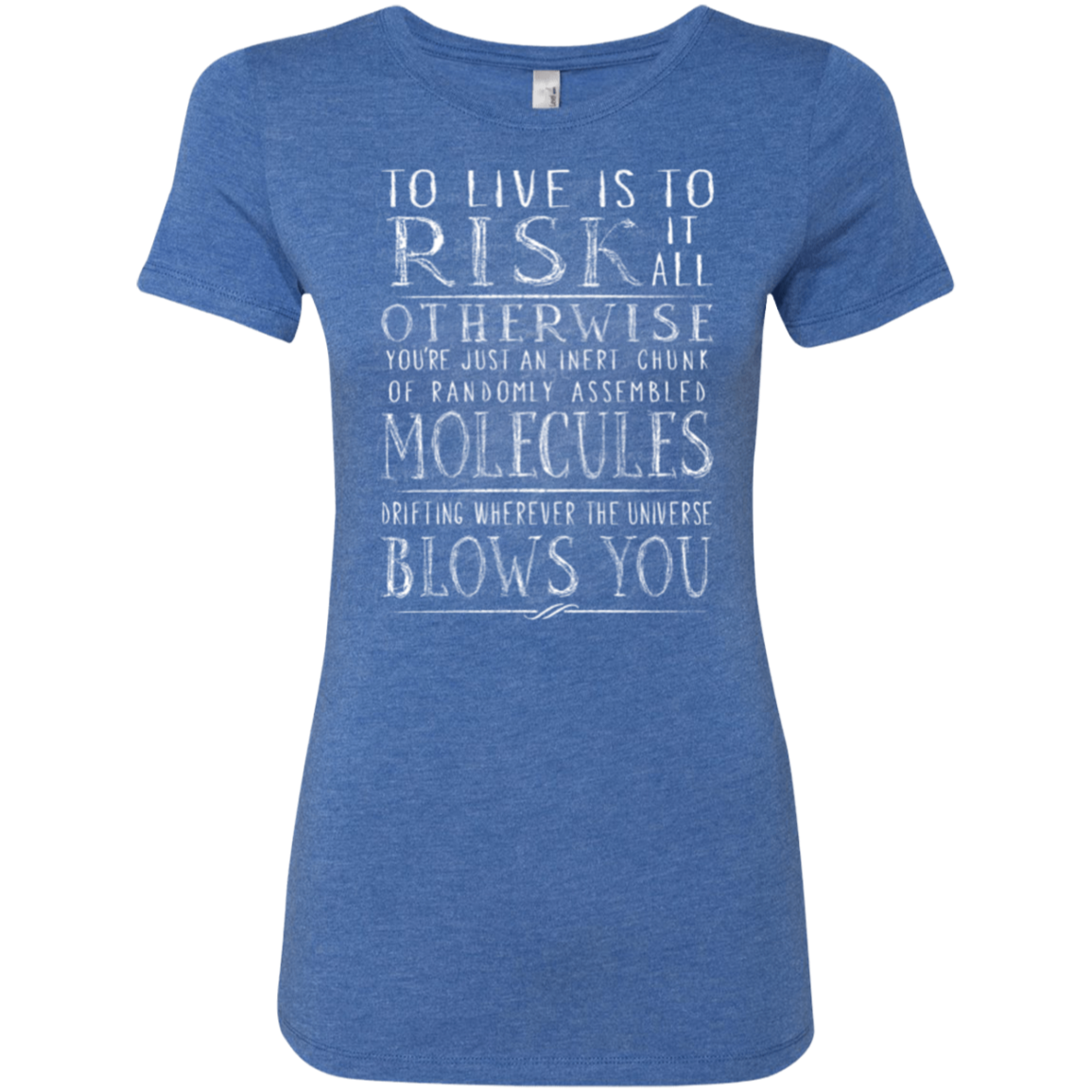 Universe Blows Women's Triblend T-Shirt