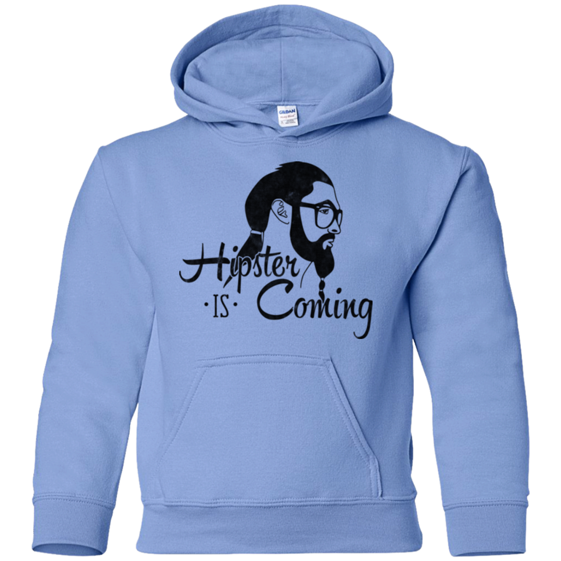 Hipster is Coming Youth Hoodie