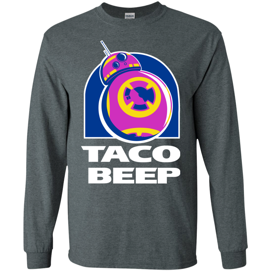 Taco Beep Men's Long Sleeve T-Shirt