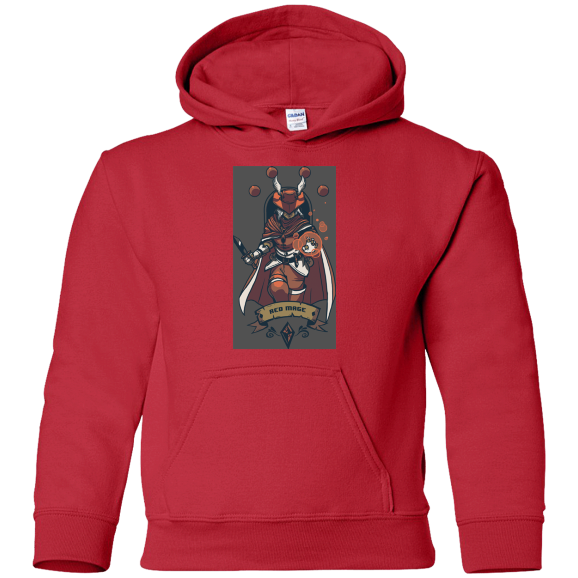 Red Mage Youth Hoodie