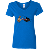 The Dark Sewer Women's V-Neck T-Shirt