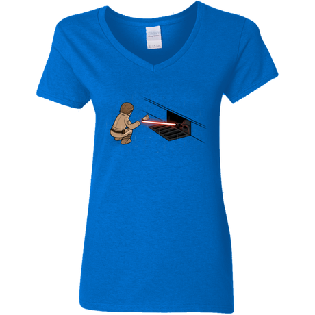 The Dark Sewer Women's V-Neck T-Shirt