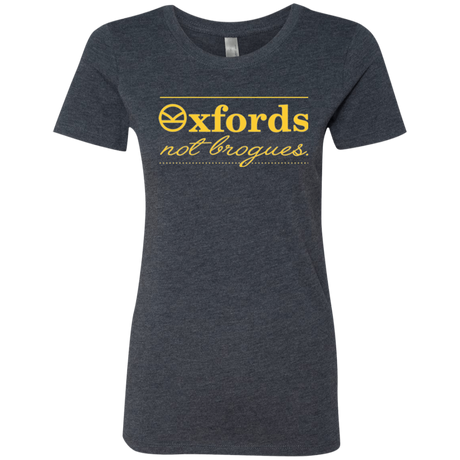 Oxfords Not Brogues Women's Triblend T-Shirt