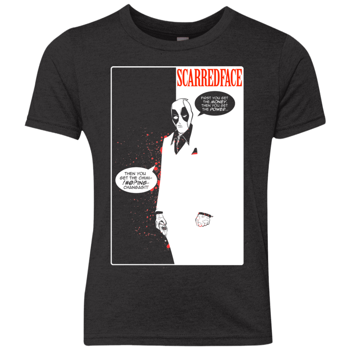 SCARREDFACE Youth Triblend T-Shirt