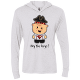 Hey You Guys Triblend Long Sleeve Hoodie Tee