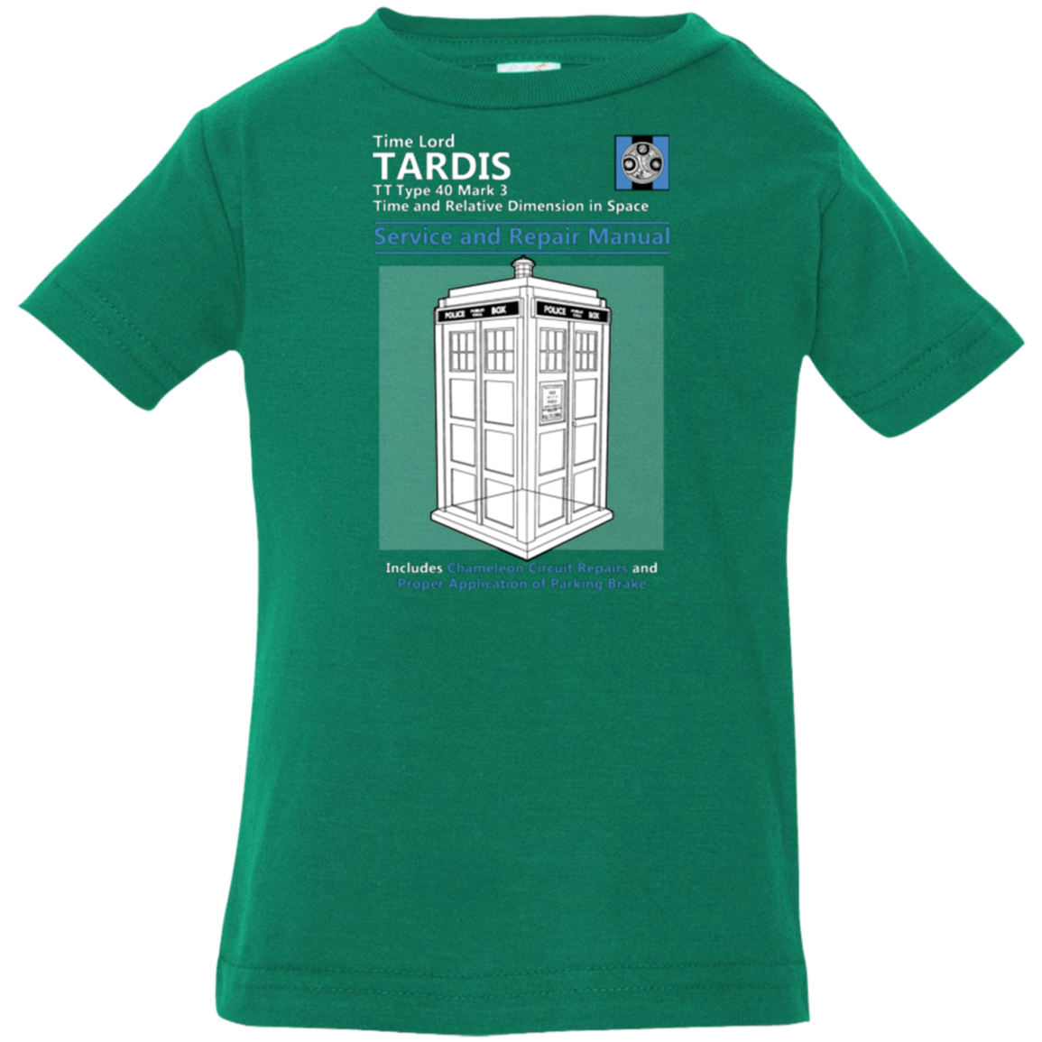 TARDIS SERVICE AND REPAIR MANUAL Infant Premium T-Shirt