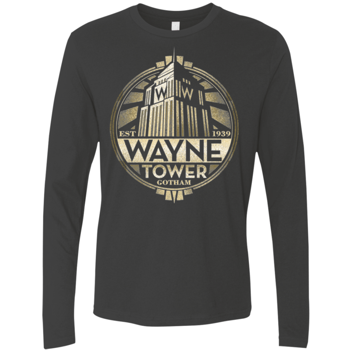 Wayne Tower Men's Premium Long Sleeve