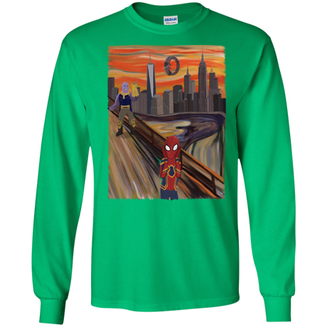 Spider Scream Men's Long Sleeve T-Shirt