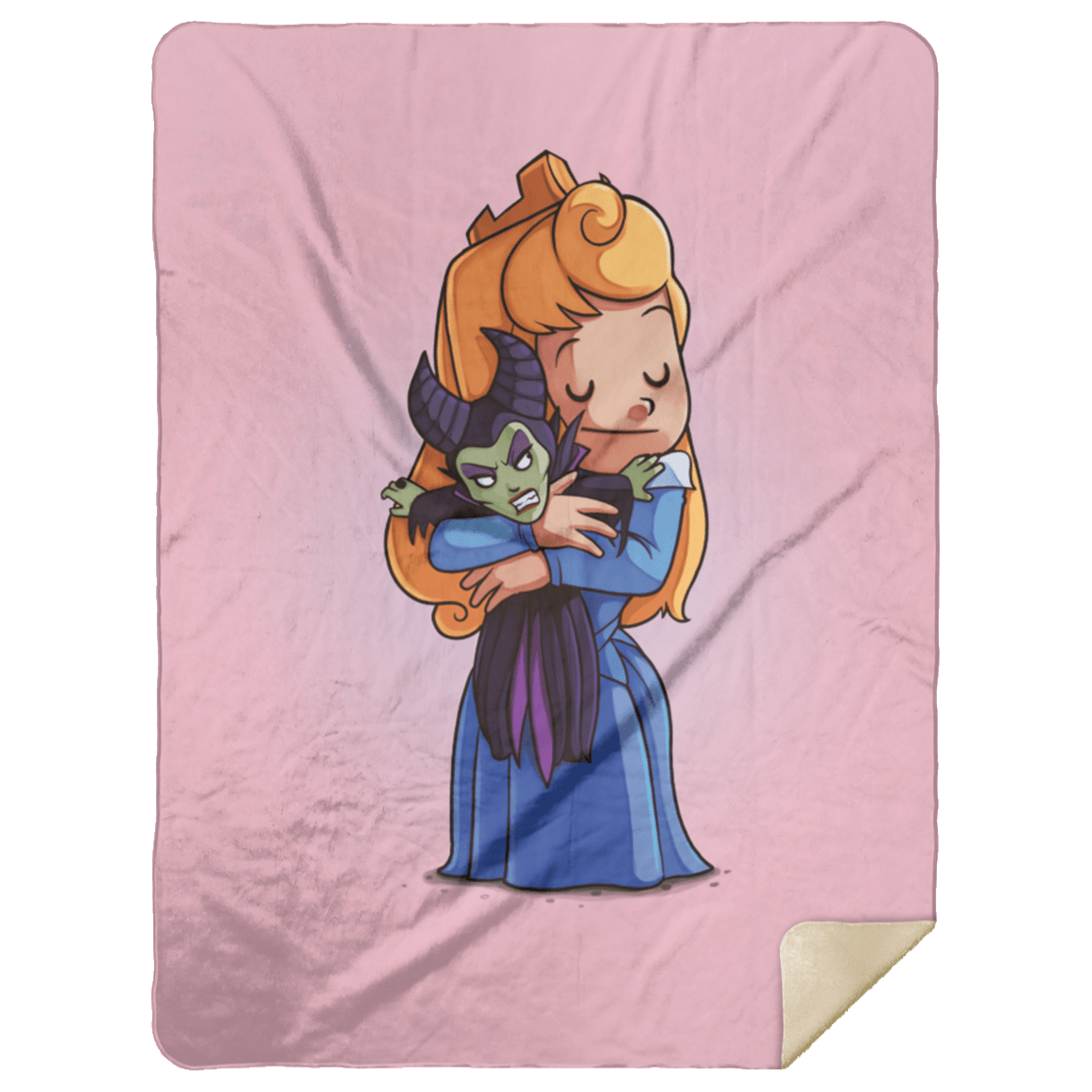 Blankets Pink / One Size Aurora & Maleficent 60x80 Sherpa Blanket