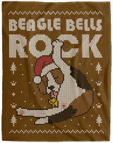 Blankets Brown / One Size Beaglebells 60x80 MicroFleece Blanket