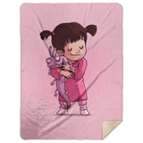 Blankets Pink / One Size Boo 60x80 Sherpa Blanket