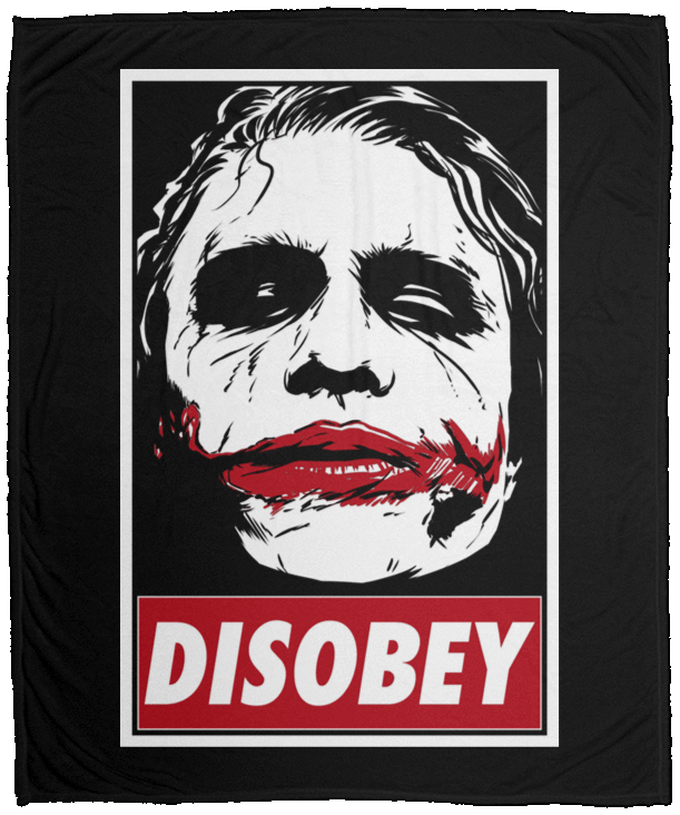 Blankets Black / One Size Chaos and Disobey 50x60 MicroFleece Blanket