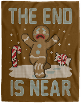 Blankets Brown / One Size Christmas Is Near 60x80 MicroFleece Blanket
