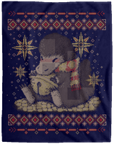 Blankets Navy / One Size Christmas Niffler 60x80 MicroFleece Blanket