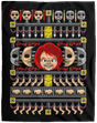 Blankets Black / One Size Chucky ugly sweater 60x80 MicroFleece Blanket