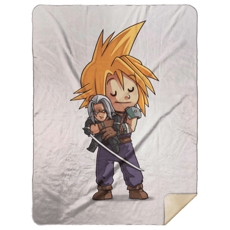 Blankets White / One Size Cloud Sephiroth 60x80 Sherpa Blanket
