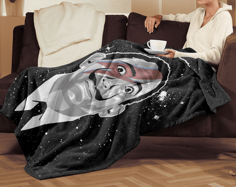 Blankets Black / One Size Dali Stardust 50x60 MicroFleece Blanket