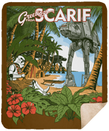 Blankets Brown / One Size Greetings from Scarif 50x60 Sherpa Blanket