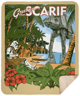 Blankets Tan / One Size Greetings from Scarif 50x60 Sherpa Blanket