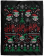 Blankets Black / One Size HaHa Holidays 60x80 MicroFleece Blanket