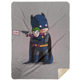 Blankets Gray / One Size Joker 60x80 Sherpa Blanket
