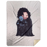 Blankets White / One Size Jon Snow 60x80 Sherpa Blanket