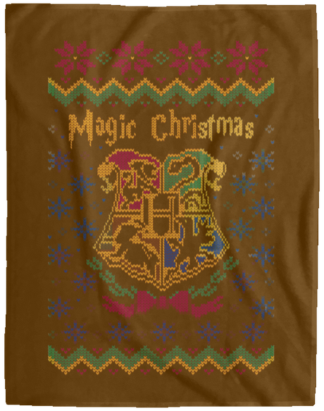 Blankets Brown / One Size Magic Christmas 60x80 MicroFleece Blanket