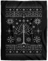 Blankets Black / One Size Minas Christmas 60x80 MicroFleece Blanket