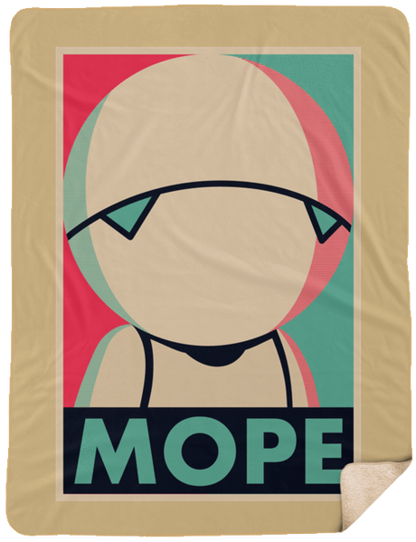 Blankets Tan / One Size Mope Around 60x80 Sherpa Blanket