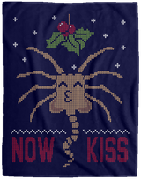 Blankets Navy / One Size Now Kiss 60x80 MicroFleece Blanket