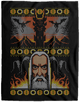 Blankets Black / One Size One Xmas to rule them all 60x80 MicroFleece Blanket