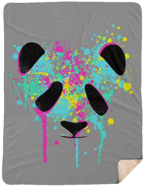 Blankets Gray / One Size Panda Soul 60x80 Sherpa Blanket