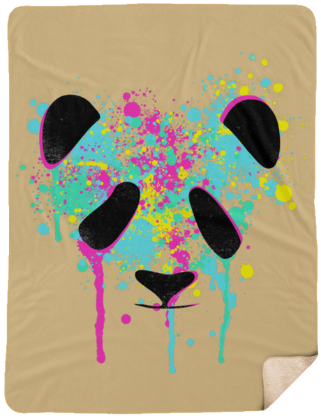 Blankets Tan / One Size Panda Soul 60x80 Sherpa Blanket