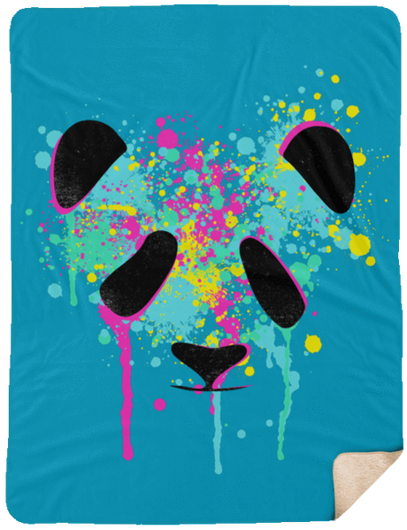 Blankets Turquoise / One Size Panda Soul 60x80 Sherpa Blanket