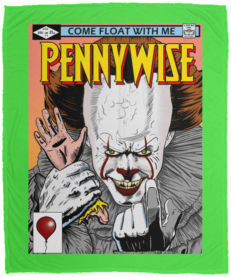 Blankets Kelly / One Size Pennywise 8+ 50x60 MicroFleece Blanket