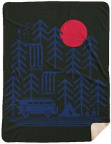 Blankets Forest / One Size Road Trip Days 60x80 Sherpa Blanket