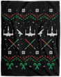 Blankets Black / One Size Rogue Christmas 60x80 MicroFleece Blanket